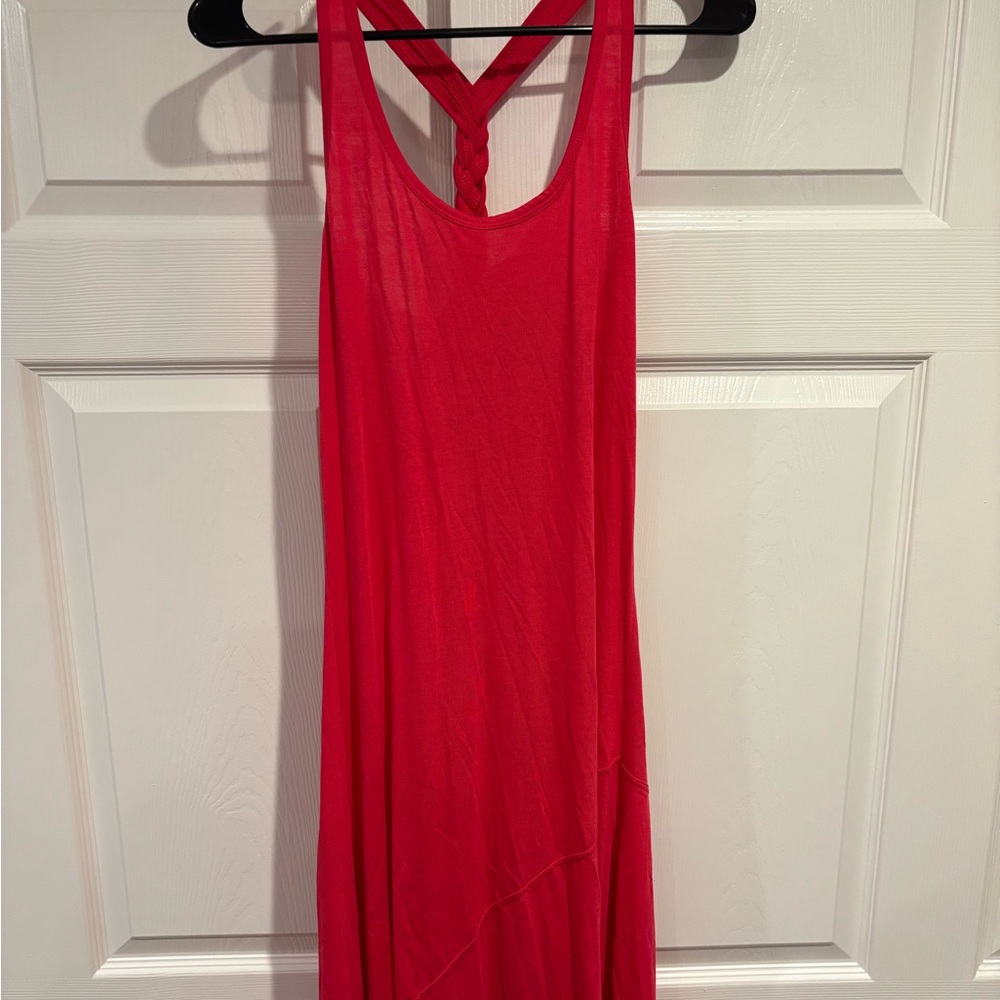 Banana Republic Pink Maxi Dress size small